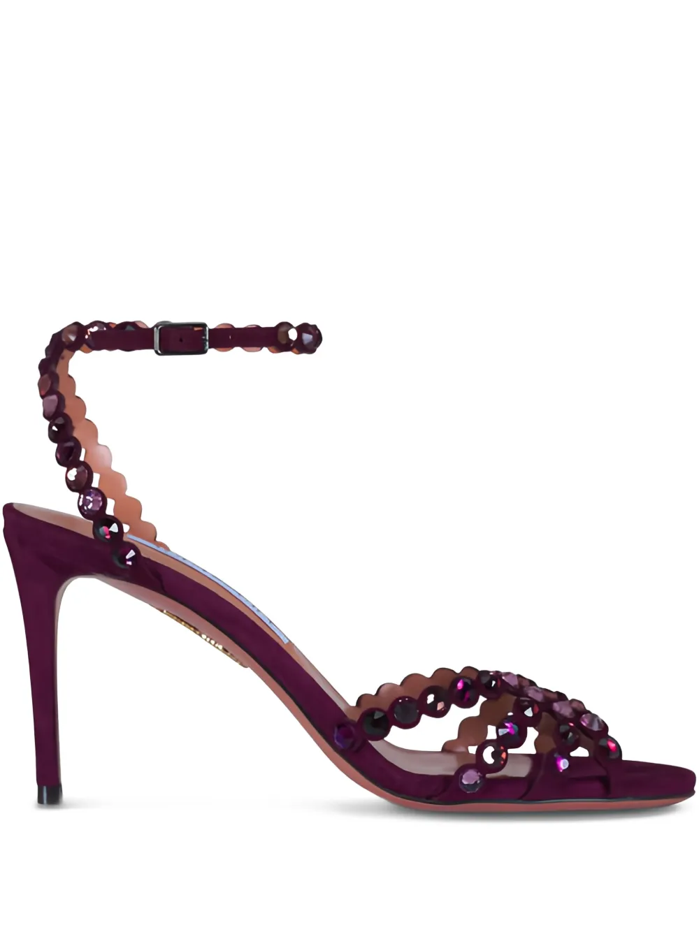 Aquazzura 90mm Embellished scalloped-edges Heeled Sandals card image